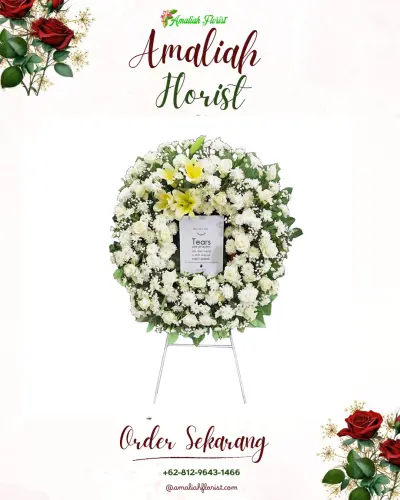 Krans Bunga Duka Cita di Aceh